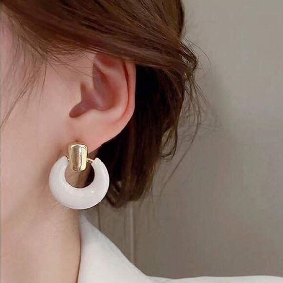 Vintage style earrings M206 - Picture 3 of 5